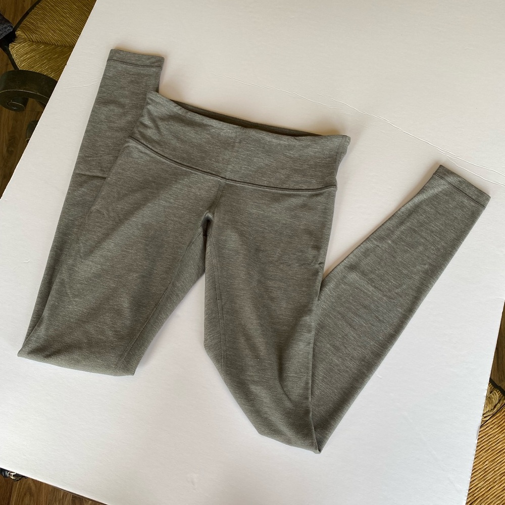 Lululemon Super Soft Heather Grey Leggings